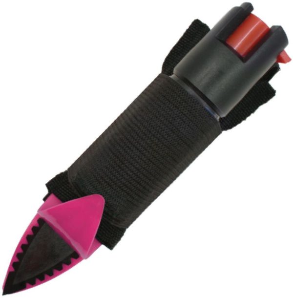 Police Force Tactical Strike and Spray Magenta - Pepper Spray