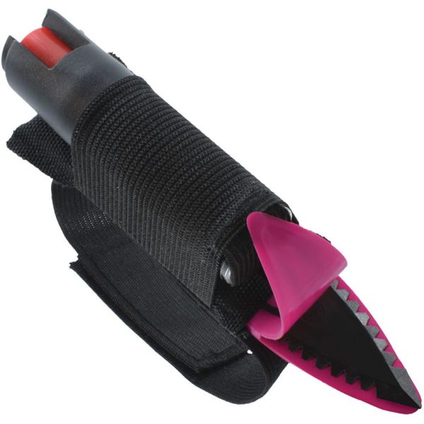 Police Force Tactical Strike and Spray Magenta - Pepper Spray
