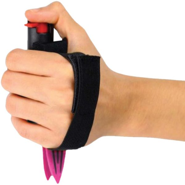 Police Force Tactical Strike and Spray Magenta - Pepper Spray