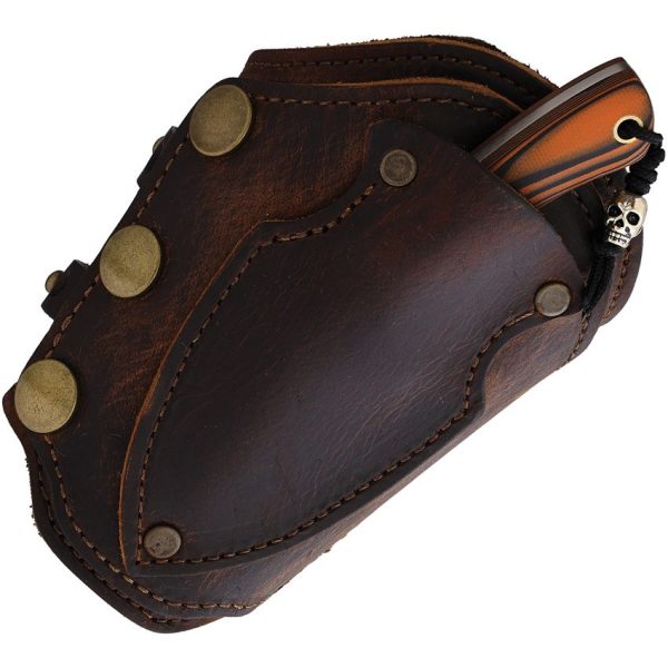 Survival Cuffs Apex Grizzly Black Orange G10 - AEB-H Blade