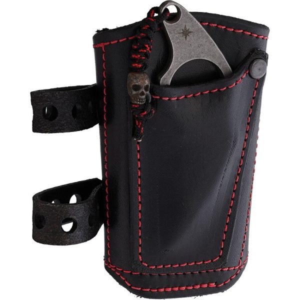 Survival Cuffs Raptor Hawk Survival Cuff - Black/Red