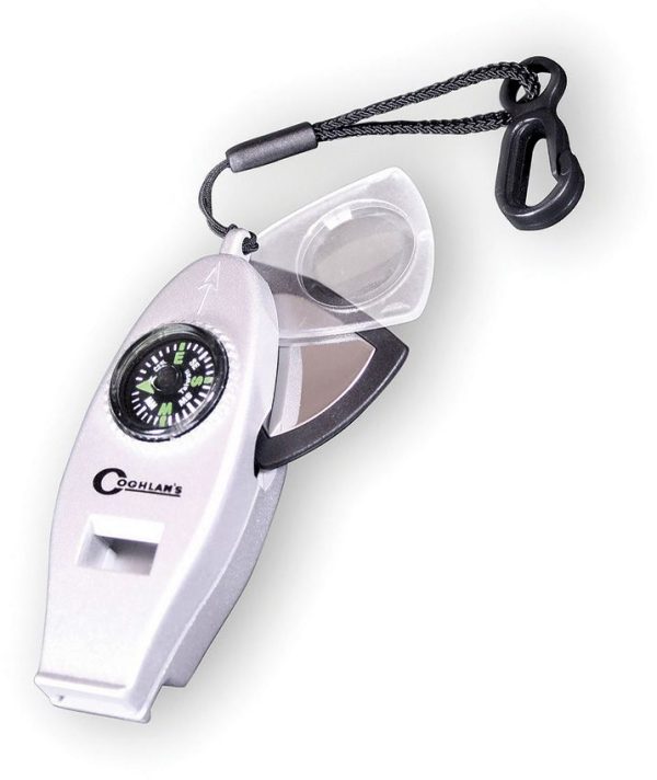 Coghlan's Six Function Whistle - Compass & LED