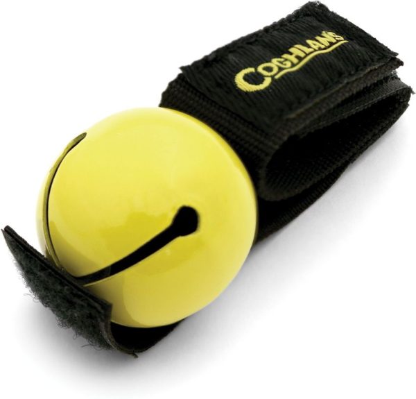 CGN0758_add_01.jpg Coghlan's Magnetic Bear Bell Yellow - Velcro Strap