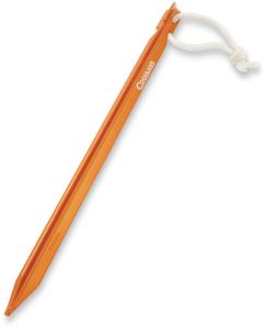 CGN1000.jpg Coghlan's Ultralight Tent Stakes 4pk Orange - Aluminum