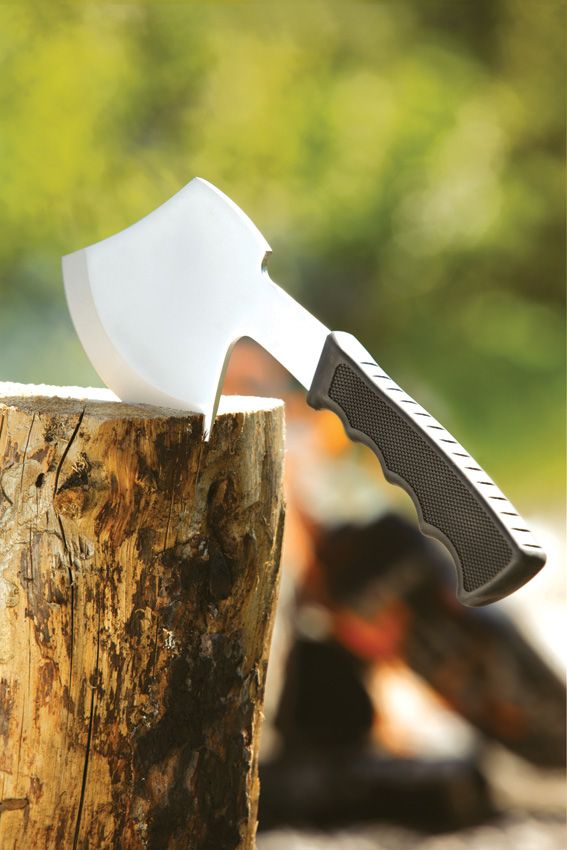 Coghlan's Pack Axe - Carbon Steel Blade Black Handle