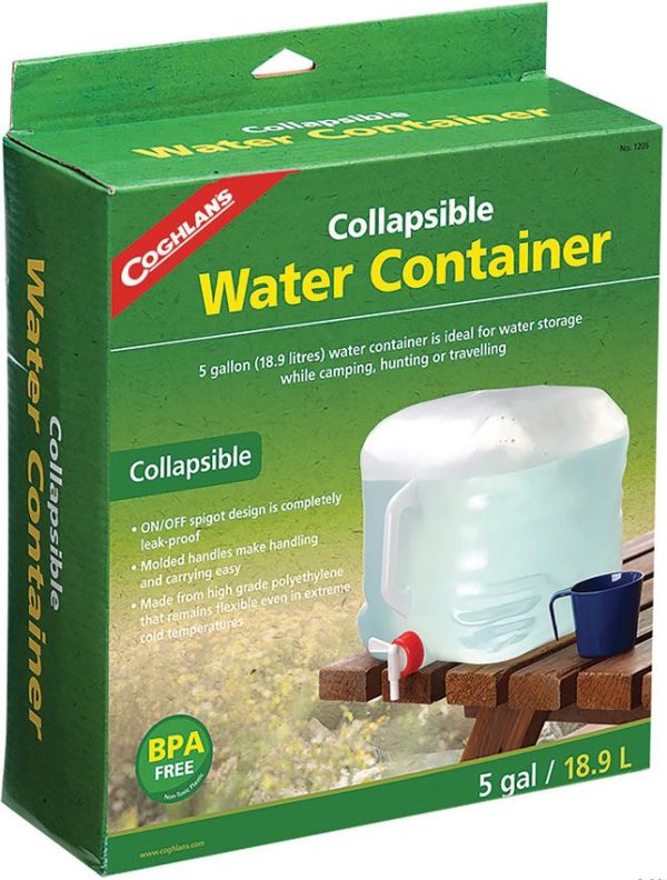 Coghlan's Collapsible Water Container 5 Gallon