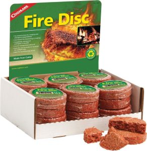 CGN1424.jpg Coghlan's Fire Disc Display 24 Pack - Cedar Wax