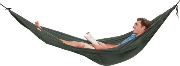CGN1752.jpg Coghlan's Single Parachute Hammock Green - 330 lb