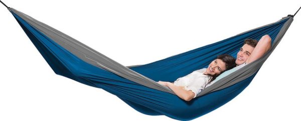 Coghlan's Double Parachute Hammock Blue - 400 lb