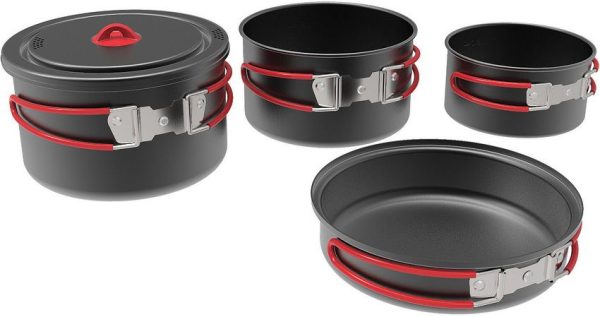 CGN1824.jpg Coghlan's Hard Anodized Family Cook Set - 4-Piece