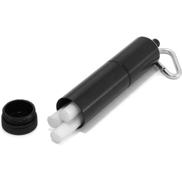 CGN2226_add_01.jpg Coghlan's Flint Wheel Refillable Fire Starter with Carabiner