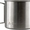 Coghlan's Camp Mug 21oz Stainless Wide Mouth Folding Handles