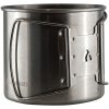 Coghlan's Camp Mug 21oz Stainless Wide Mouth Folding Handles
