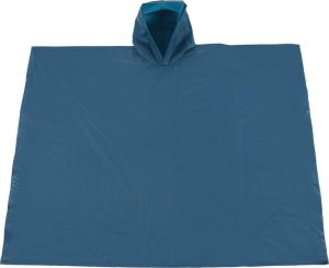 Coghlan's Poncho Blue Hooded Rain Gear