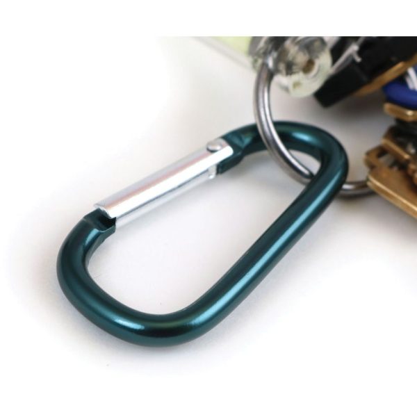 Coghlan's Carabiner 6mm 2 Pack Blue Aluminum