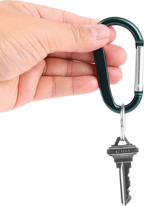 Coghlan's Carabiner 8mm Blue Aluminum