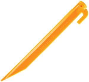 Coghlan's Tent Pegs 9in 100pk - Orange Recycled Plastic