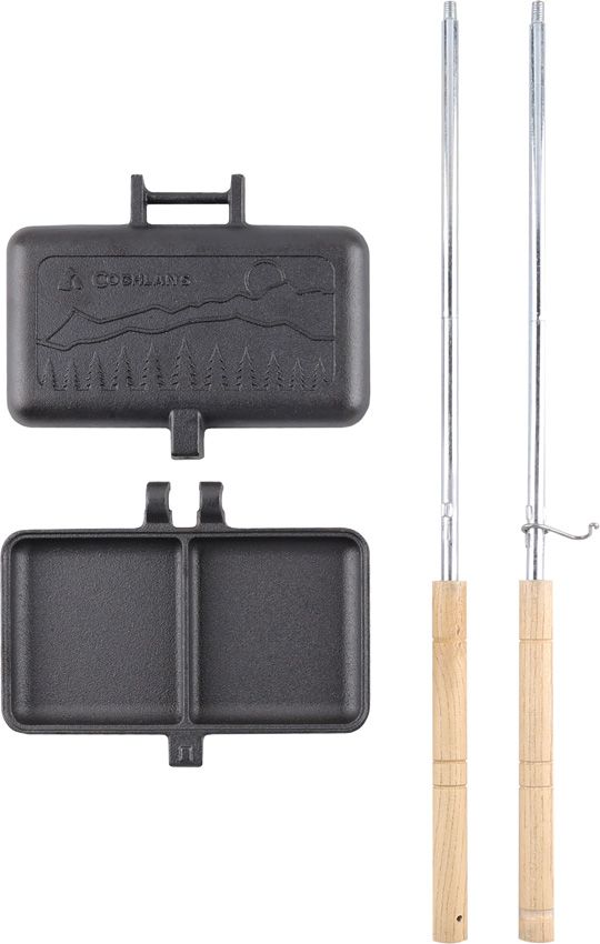 Coghlan's Double Cast Iron Camp Cooker - Pre-Seasoned