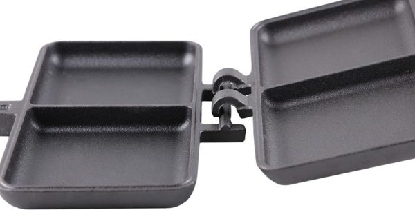 Coghlan's Double Cast Iron Camp Cooker - Pre-Seasoned