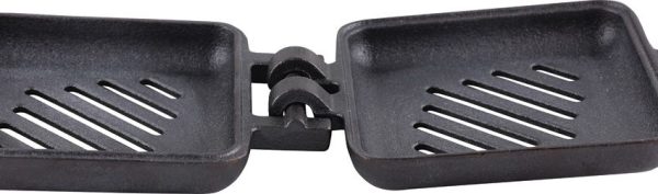 CGN2545_add_05.jpg Coghlan's Cast Iron Broiler - Pre-Seasoned Hinged