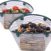 Coghlan's Snapfold Bowls 2 Pack - 16 oz Collapsible