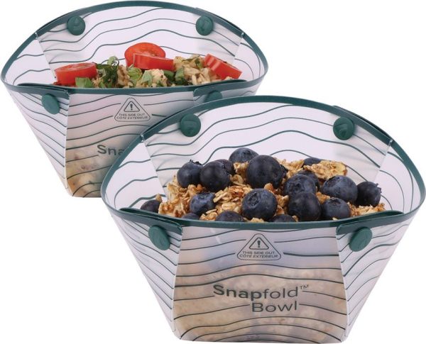 Coghlan's Snapfold Bowls 2 Pack - 16 oz Collapsible