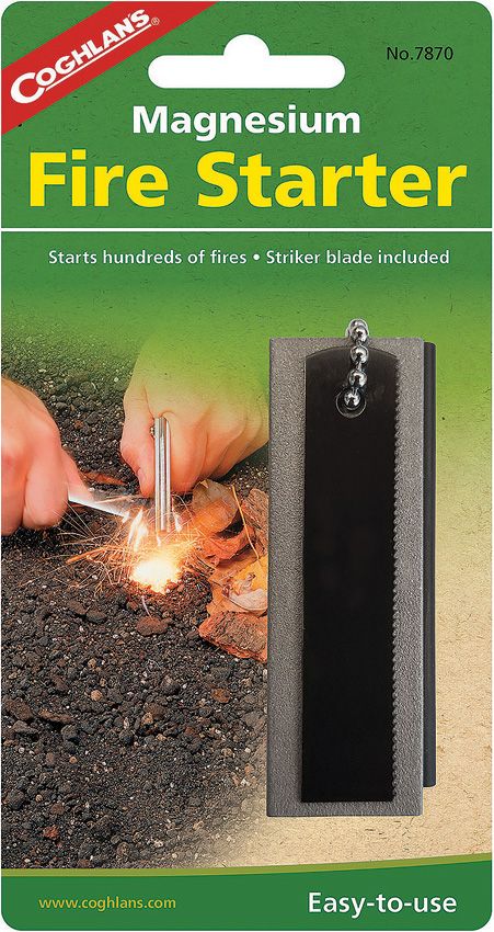 CGN7870.jpg Coghlan's Magnesium Fire Starter - Striker Included