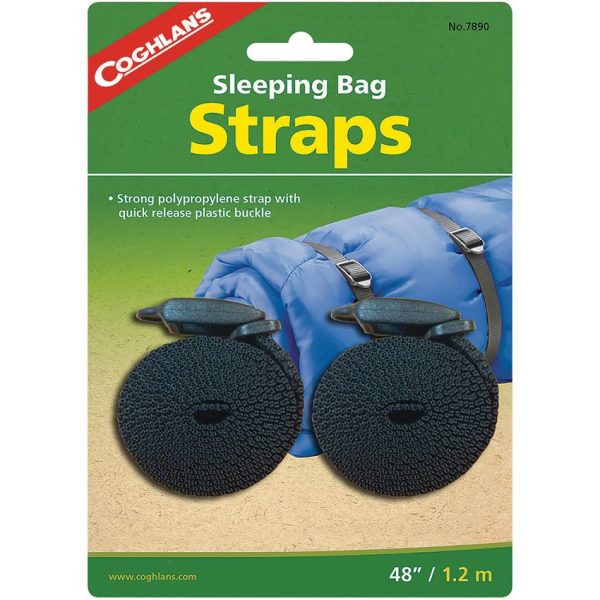 Coghlan's Sleeping Bag Straps 2pk - Quick Release Buckle