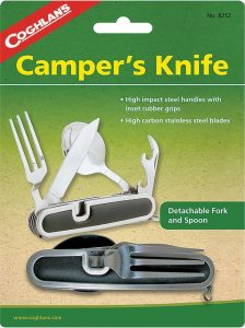 CGN8252.jpg Coghlan's Campers Knife - Multi-Tool Black Rubber Handle