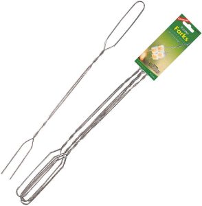 CGN8975.jpg Coghlan's Toaster Forks 4pk - Chrome Plated Wire