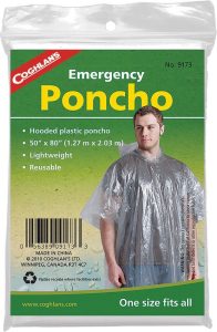 CGN9173.jpg Coghlan's Emergency Poncho 24pk - Clear Waterproof