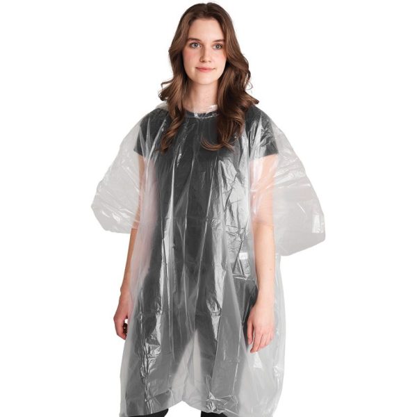 Coghlan's Emergency Poncho Display - 50pk Clear