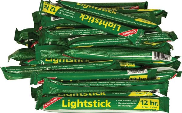Coghlan's Lightsticks 50pk - Green Chemiluminescent