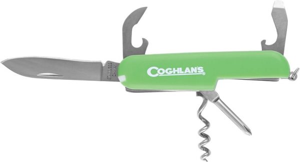 CGN9505_add_02.jpg Coghlan's Camp Knife - Green Synthetic 8-in-1 Tool