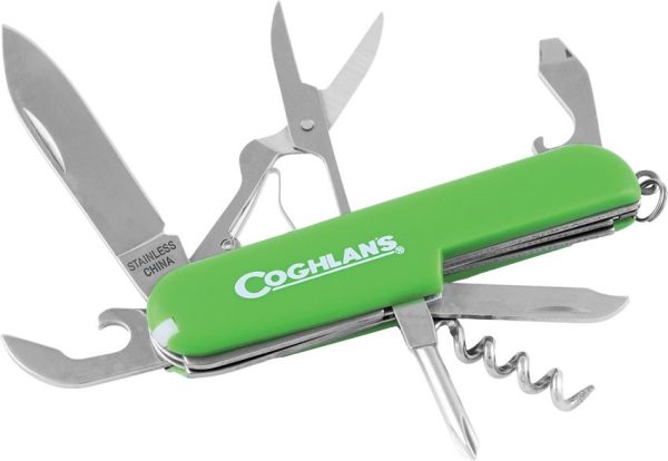 Coghlan's Camp Knife Green Multi-Tool 3.63 inches