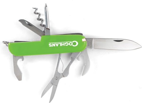 Coghlan's Camp Knife Green Multi-Tool 3.63 inches