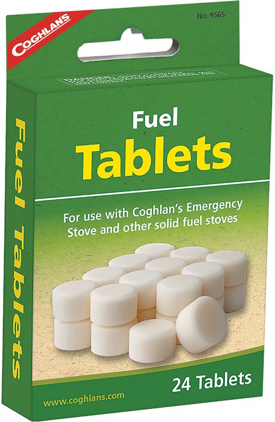 Coghlan's Fuel Tablets 24-Pack Smokeless Solid Fuel