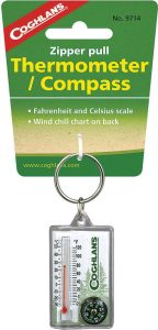 CGN9714.jpg Coghlan's Zipper Pull Thermometer Compass Keyring