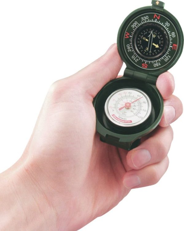 Coghlan's Compass with Thermometer Luminous Dial