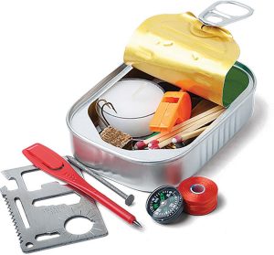 CGN9850.jpg Coghlan's Survival Kit-In-A-Can 23-Piece