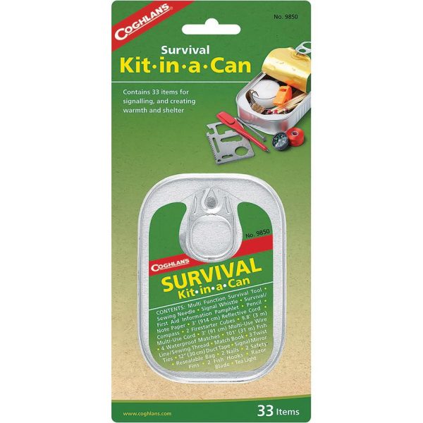 Coghlan's Survival Kit-In-A-Can 23-Piece