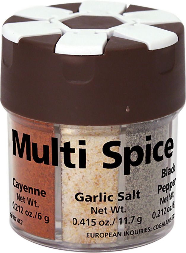 Coghlan's Multi-Spice Container with 6 Flip-Top Shakers