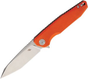 CH3004OR.jpg CH Knives Linerlock Orange - D2 Tanto 3.88in