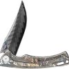 CH Knives Otoman Framelock Ti Damascus Folding Knife