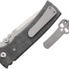 Chaves Redencion 229 Linerlock Folding Knife Elmax Tanto Black