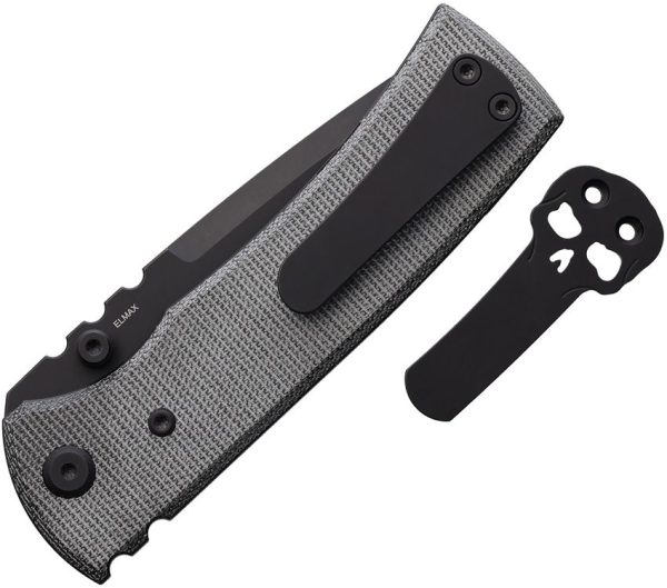Chaves Redencion 229 Folding Knife Black Elmax Steel Linerlock