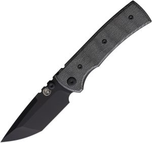 Chaves Redencion Street Linerlock Folding Knife Black Elmax
