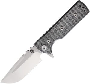 Chaves T.A.K. Linerlock Folding Knife Elmax Steel Black Micarta