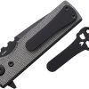 Chaves T.A.K. Linerlock Tanto Folding Knife Black PVD Elmax