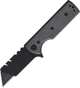 Chaves C.H.U.B. Flipper Linerlock Black Micarta Folding Knife